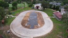 The lot after demo